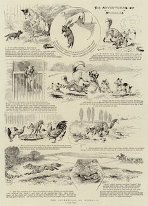 Las aventuras de Nicolás de Alfred Chantrey Corbould